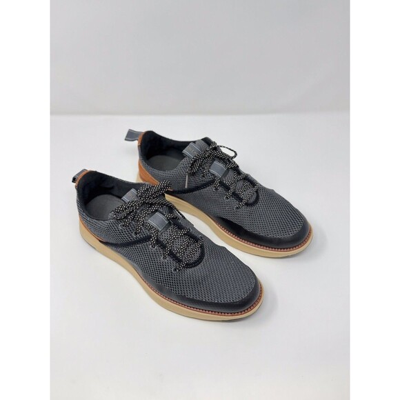 Cole Haan Men Shoes Gray Grand Atlantic Sneakers Low Top Lace Up Fashion US 9.5M - Picture 1 of 9